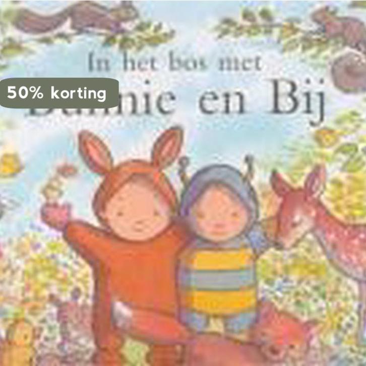 In het bos met Bunnie en Bij / Bunnie en Bij 9789056414405, Boeken, Kinderboeken | Kleuters, Zo goed als nieuw, Verzenden