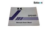 Instructie Boek Kawasaki GPZ 400 (GPZ400) English