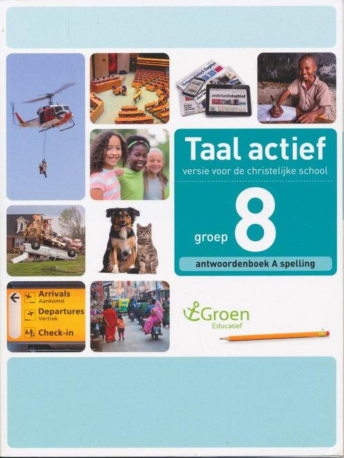 Taal Actief christelijke versie antwoordenboek spelling 8A, Boeken, Schoolboeken, Verzenden