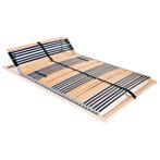 vidaXL Lattenbodem met 42 latten 7 zones 120x200 cm, Verzenden, Nieuw