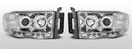Koplampen Angel Eyes | Dodge Ram 2002-2006 | chroom, Auto-onderdelen, Verzenden, Nieuw, Dodge