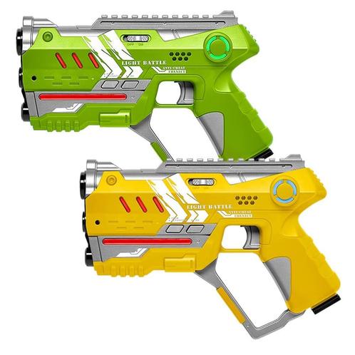 Light Battle Connect Lasergame set - Geel/Groen  - 2, Kinderen en Baby's, Speelgoed | Buiten | Actiespeelgoed, Nieuw, Ophalen of Verzenden