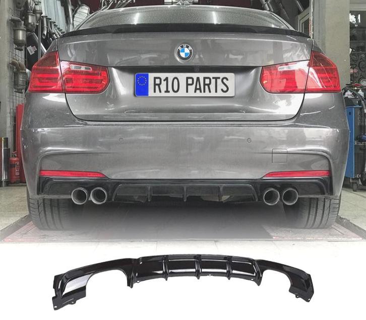 DIFFUSEUR BMW F30 F31 LOOK M PERFORMANCE NOIR BRILLANT OO---, Auto-onderdelen, Carrosserie, Verzenden