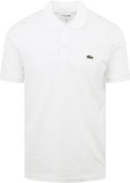 Lacoste Poloshirt Pique Wit maat Maat 52/54 (L) Heren, Kleding | Heren, Maat 52/54 (L), Verzenden, Nieuw, Wit