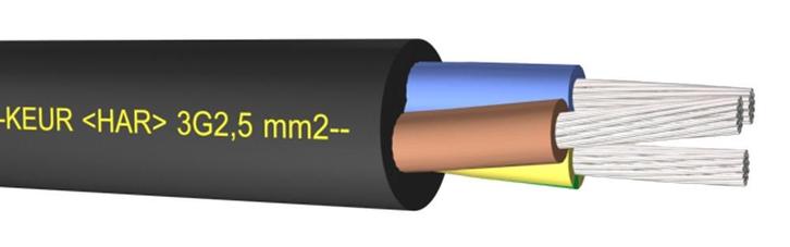 Draka Nwpk Aqua 3G2.5 Onderwater Neopreen Kabel - 120828 [10, Doe-het-zelf en Bouw, Elektriciteit en Kabels, Verzenden