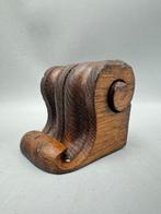 Twee houten wand consoles - Console - Bois