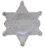 Badge Sheriff 5,5cm, Nieuw, Verzenden