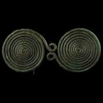 Bronstijd Dubbele spiraal broche / fibula