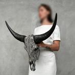 Geen veilingreserve - Grote authentieke gegraveerde grijze, Antiek en Kunst