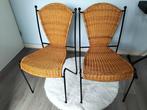 Chaise - Fonte - Deux chaises de jardin