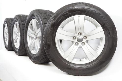 Audi Q7 4M S-line 18 inch velgen + Winterbanden Pirelli Orig, Auto-onderdelen, Banden en Velgen, Ophalen of Verzenden