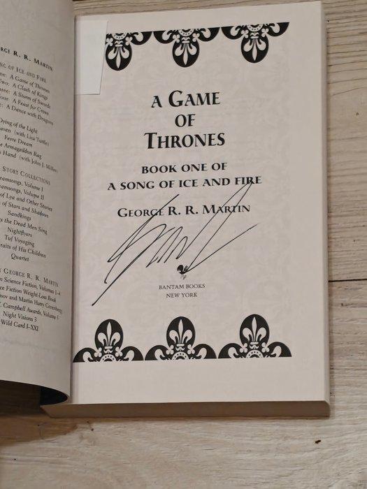 Signed, George R. R. Martin - A Game of Thrones - 2011, Antiek en Kunst, Antiek | Boeken en Manuscripten