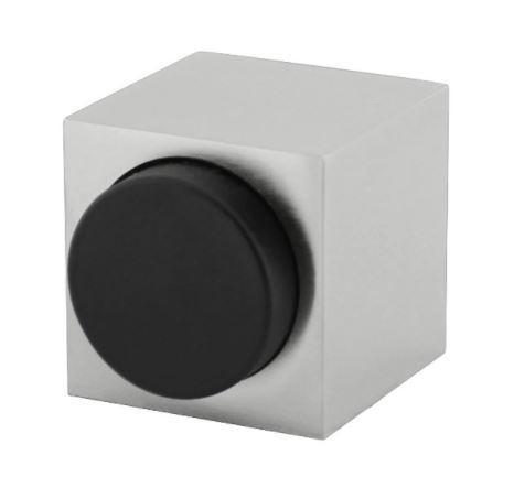 Olivari deurstop Cubo vierkant chroom, Doe-het-zelf en Bouw, Hang- en Sluitwerk, Klink of Kruk, Nieuw, Overige materialen