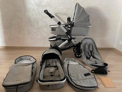 Joolz Geo Duo Twin tweeling Graphite/Grey, Kinderen en Baby's, Kinderwagens en Combinaties, Kinderwagen, Zo goed als nieuw, Overige merken