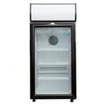 Koelkast | 80L | Zwart/Wit | 0°C/+10°C | Geforceerd |, Verzenden, Nieuw in verpakking