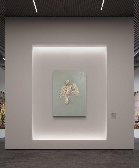 Nicole Lubbers - Aurora Divine, Antiek en Kunst, Kunst | Schilderijen | Modern