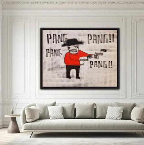 Bart Hamelink - Pang Pang, Antiek en Kunst, Kunst | Schilderijen | Modern
