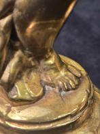 Tafellamp (2) - Verguld brons - Antieke lampen met putti, Antiek en Kunst