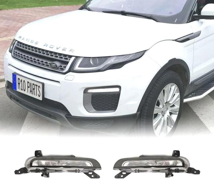 PHARES ANTIBROUILLARD LED AVEC FEUX DE JOUR POUR RANGE ROVER, Auto-onderdelen, Verlichting, Verzenden