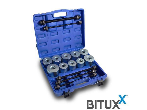 Veiling - Lagertrekker-trekkerspindelset - M10-M18 - 27-deli, Auto diversen, Autogereedschap