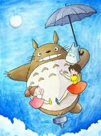 Jordi Juan Pujol - Totoro Flying with Mei, Satsuki, and Chu, Nieuw