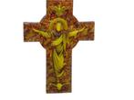 Kruis - Natuurlijk Baltisch amber hars kruis - 2020+ - Jesus, Antiek en Kunst