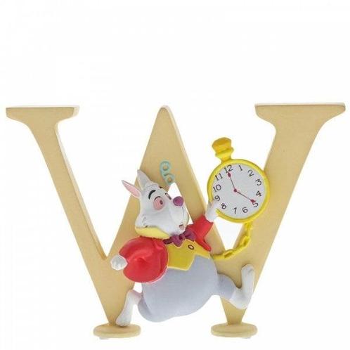 Disney Letter W White Rabbit, Verzamelen, Disney, Ophalen of Verzenden