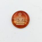 Oud-Khmer, Oudong-periode Agate Zittende Boeddha Kraal