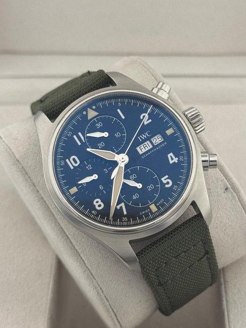 IWC - Pilot’s Watch Chronograph Spitfire - IW387901 - Heren, Handtassen en Accessoires, Horloges | Antiek