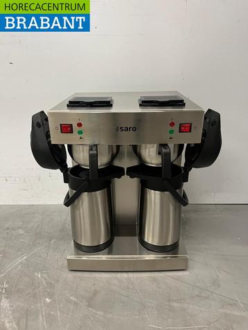 Cafetière Saro en acier inoxydable avec thermos 2,2 litres 2, Verzenden