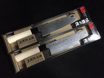 MASAMUNE / Set of 2 /  SANTOKU  NAKIRI - Couteau de