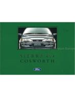 1990 FORD SIERRA COSWORTH 4X4 BROCHURE NEDERLANDS, Nieuw