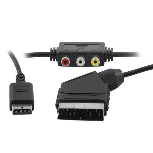Eaxus RGB Scart Kabel met Audio en Video Output-2M, Doe-het-zelf en Bouw, Elektriciteit en Kabels, Ophalen of Verzenden