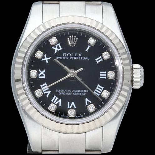 Rolex Oyster Perpetual Lady 26 176234 uit 2010, Handtassen en Accessoires, Horloges | Dames, Verzenden