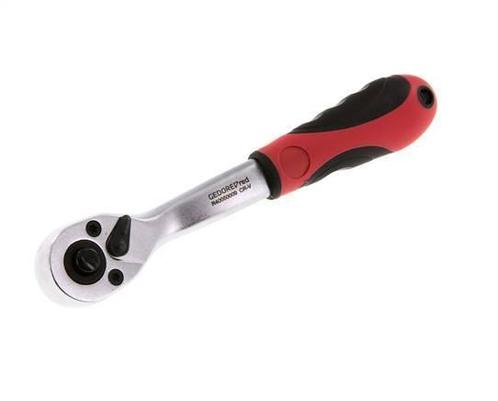 1/4 Gedore Red Gehoekte Ratel Met Schakelpal, Doe-het-zelf en Bouw, Gereedschap | Handgereedschap, Verzenden