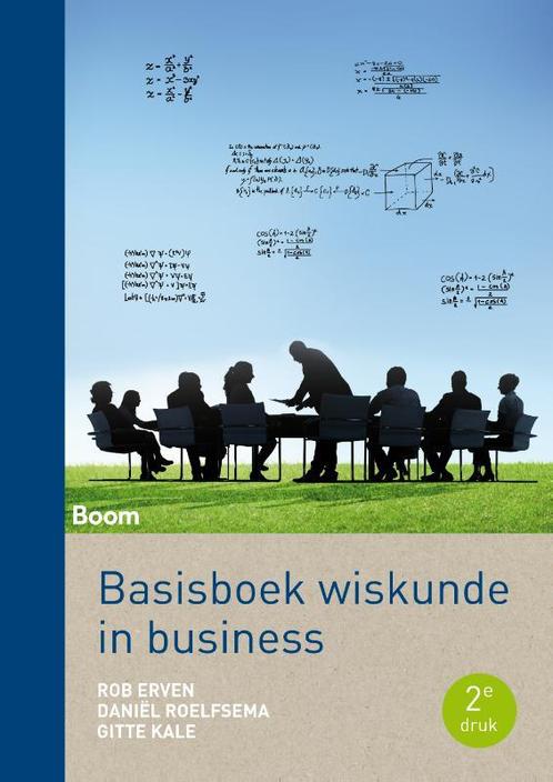 Basisboek wiskunde in business 9789462365100, Livres, Économie, Management & Marketing, Envoi