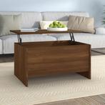 vidaXL Table basse Chêne marron 80x55,5x41,5 cm Bois, Verzenden, Neuf