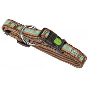 Halsband wild life bruin, 40-55cm-20mm - kerbl, Dieren en Toebehoren, Honden-accessoires