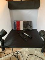 CARUBA Fotostudio 60x60 - Met Filters & ongebruikte lampen +, Nieuw
