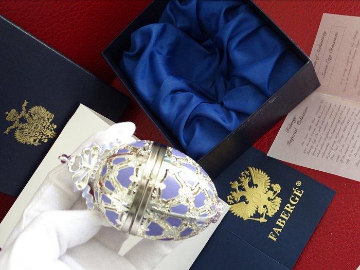Figuur - Fabergé style - Imperial ornament Egg -Certificate, Maison & Meubles, Maison & Meubles | Autre