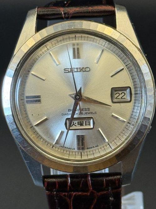 Seiko - SEIKO BUSINESS - Zonder Minimumprijs - 6206-8100 -, Handtassen en Accessoires, Horloges | Antiek