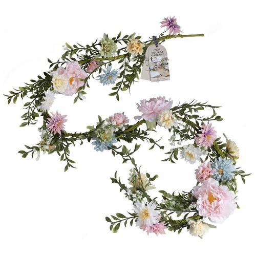 Bloemen Slinger 1,8m, Hobby en Vrije tijd, Feestartikelen, Nieuw, Verzenden