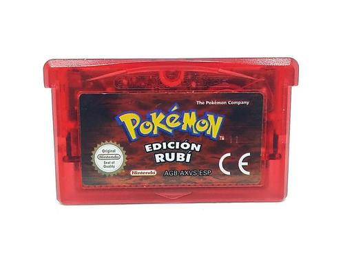 Pokémon Edición Rubi (Spanish) [Gameboy Advance], Consoles de jeu & Jeux vidéo, Jeux | Nintendo Game Boy, Envoi