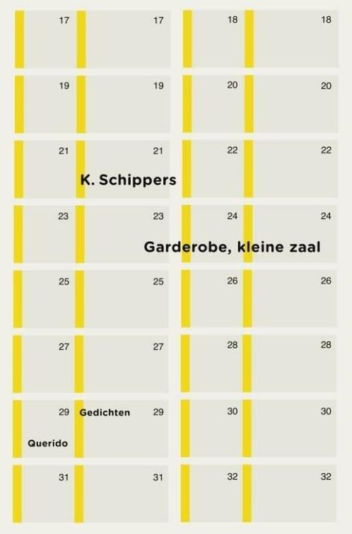 Garderobe, kleine zaal (9789021407388, K. Schippers), Antiek en Kunst, Antiek | Boeken en Manuscripten, Verzenden