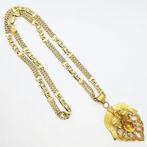 Ketting met hanger - 18 karaat Geel goud