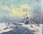 H Poeder (1964) - Hollands winterlandschap