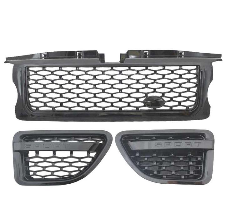 CALANDRES + LATÉRALES RANGE ROVER SPORT 06-09 BLACK EDITION, Auto-onderdelen, Carrosserie, Verzenden