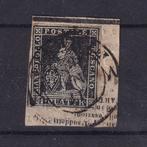 Anciens états italiens - Toscane 1857 - Marzocco, 1 q., Gestempeld