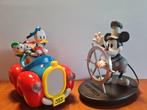 Donald Duck, Mickey Mouse - 2 Figure - Disney Italia, Collections, Disney