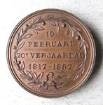 Pays-Bas. Penning 1878 70e verjaardag van Koning Willem III